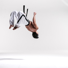 Male taekwondo 4 — figure reference